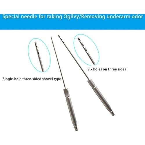 Liposuction Porous Planer Needler with Liposuction Handle Porous Planer Needle Liposuction Tool