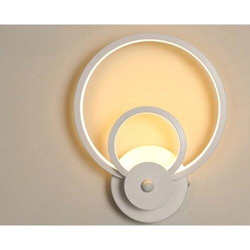 Simple and Modern LED Wall Lamp for home Nordic Bedroom Bedside Hotel Guest Room Study
