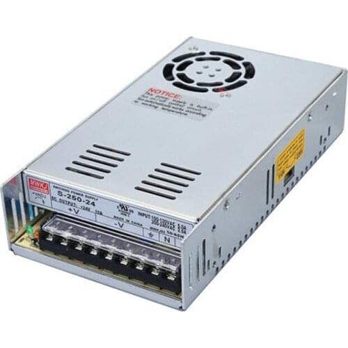 S-250-24 industrial grade switching power supply, DC transformer 250W24V