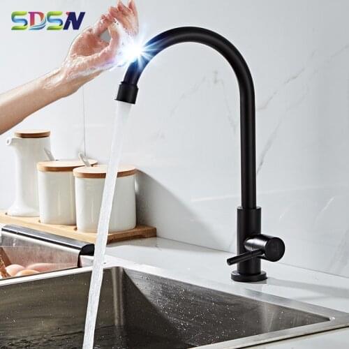SDSN Black Kitchen Faucets