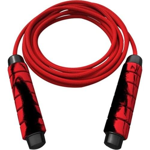 Adjustable Handle Skipping Ropes Indoor Training Home Exerciser Fast Speed Weavon Jumping Ropes MMA Boxing Gym Fitness Equipment