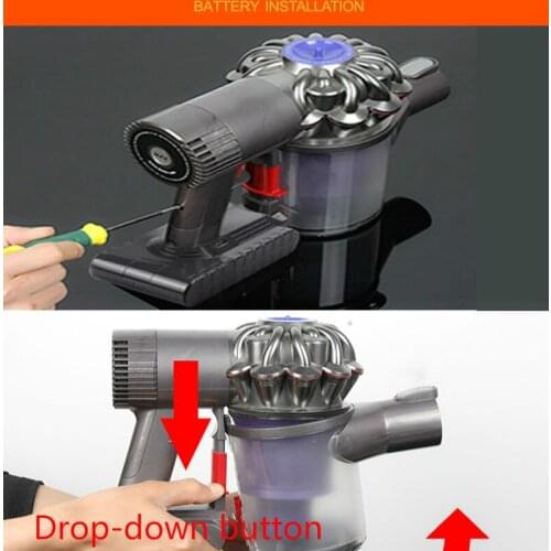 21.6V 4500mAh Li-ion Battery Replacement for your Dyson V8 Absolute, V8 Animal Exclusive