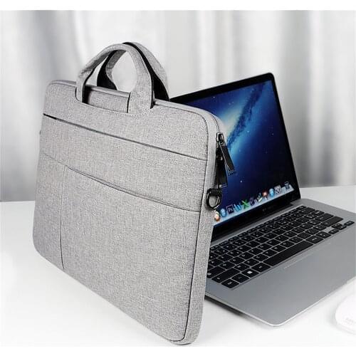 Laptop Bag 13.3 15.4 15.6inch Waterproof Bag Sleeve For Macbook Case M1 Air Pro 13 15 Huawei Shoulder Handbag Briefcase
