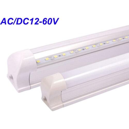 12V 24V 36V 18W T8 LED Tube Light T8 Lamp Bar 120cm Leds Tubes Wall Lights 2FT 4FT 60cm For Home Indoor Kitchen Lighting