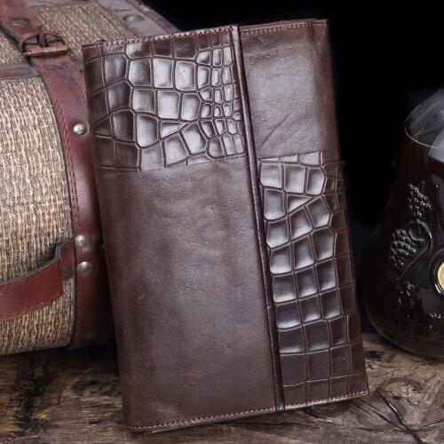 Handy Vintage Unisex Wallets Casual High Quality Leather Alligator Purse Portefeuille Homme Card Holder Money Bags Slim Wallets