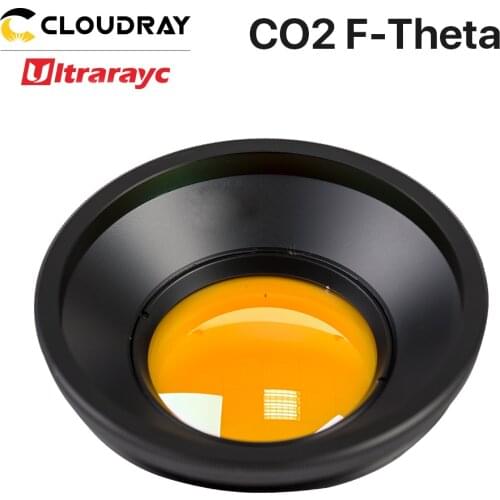 Ultrarayc Co2 F-theta Lens 10.6um 10600nm Wavelength USA CVD Znse M85 Thread F75-F430 for Co2 Laser Marking & Engraving Machine