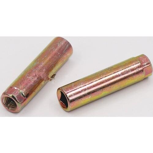 Brush cutter Transmission shaft convert to flexible shaft Connector for various Trimmer joining clamp parts Adapter