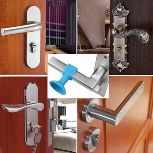 1pc Door Knob Silencer Crash Pad Wall Protectors Silicone Door Stopper Anti Collision Stop Products