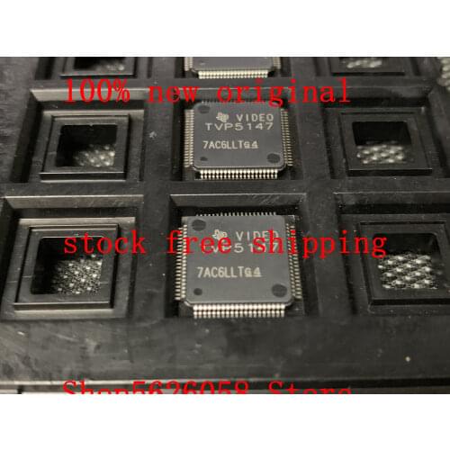 10PCS/LOT TVP5147PFPR TVP5147 QFP 100% new originaI stock