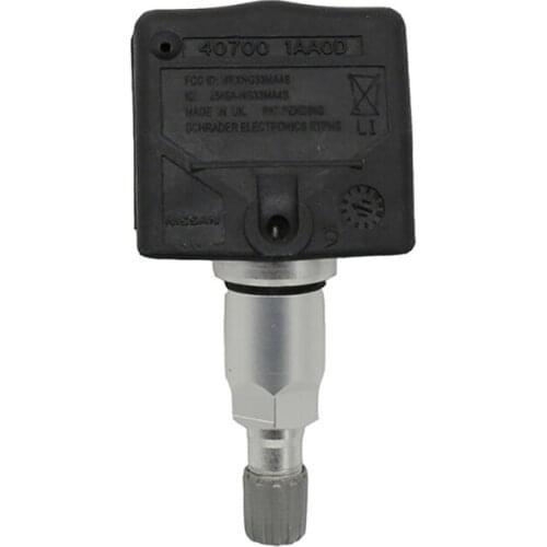 4Pcs TPMS 40700-1AA0D Tire Pressure Sensor For Versa GTR 315MHz