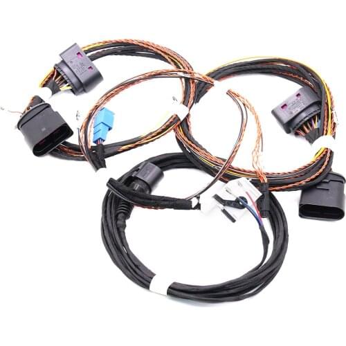 FOR VW Golf 7 MK7 Xenon Headlight Auto Leveling Range Headlight Cornering AFS Wire/cable/Harness Xenon Lamp LED Light