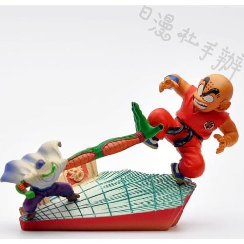 BANDAI Dragon Ball Action Figure Piccolo Vs. Kurrin Seven Stars Scene Big Egg Ex Cashapou Out-of-print Model Toy