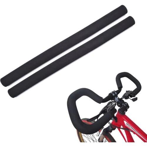 New 1 Pair Bicycle Cycling Skidproof Handle Bar Sponge Cover Soft Foam Matte Handlebar Grips for 22.2mm Bicycle Accessories
