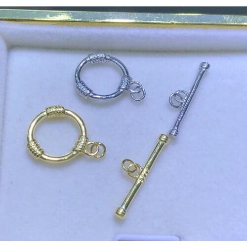 HOT PROMOTION Design 925 Sterling Silver Wholesale Necklace Bracelet Clasps and Hooks Jewelry Accessory Parts Settings