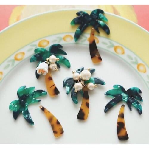 Leaf holiday style unique shape earrings combination accessories DIY earrings jewelry material package