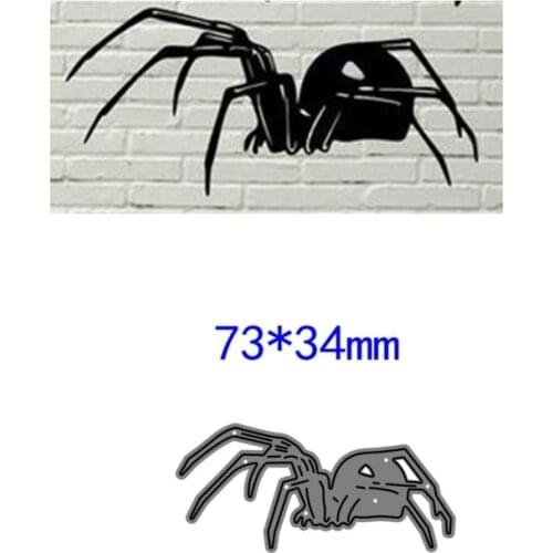 Metal cutting dies cut die mold spider decoration Scrapbook paper craft knife mould blade punch stencils dies
