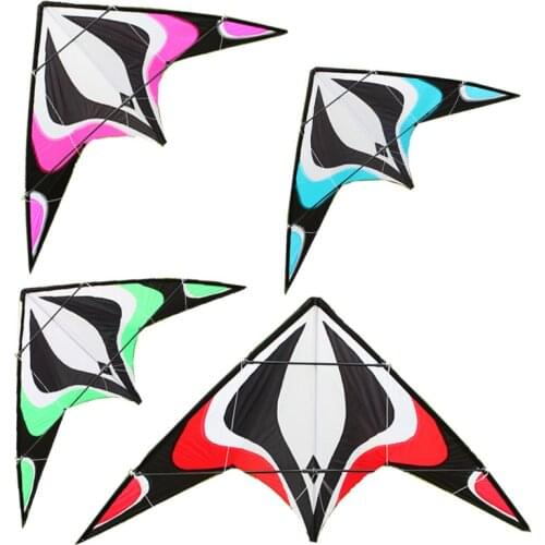 NEW Outdoor Fun Sports 1.8m Dual Line Stunt Kite With Handle And Line Good Flying Factory Outlet