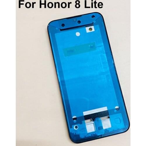 Original LCD Holder Screen Front Frame For Huawei Honor 8 Lite Housing Case Middle Frame No Power Volume Buttons 8Lite Parts