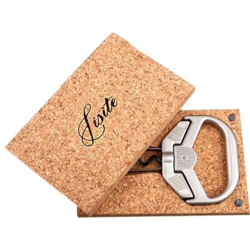 Manual Corkscrew Red Wine Bottle Opener AH SO Aged Wine Corkscrew