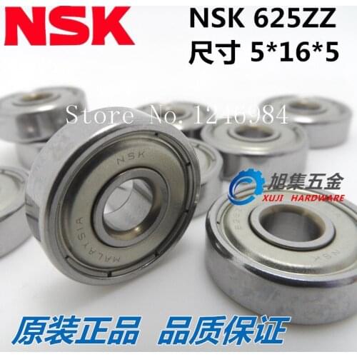 [SA]Japan NSK Bearings 625ZZ 624ZZ 623ZZ 627ZZ 628ZZ 629ZZ 626ZZ high-speed precision small size Wire model motor bearings-50P