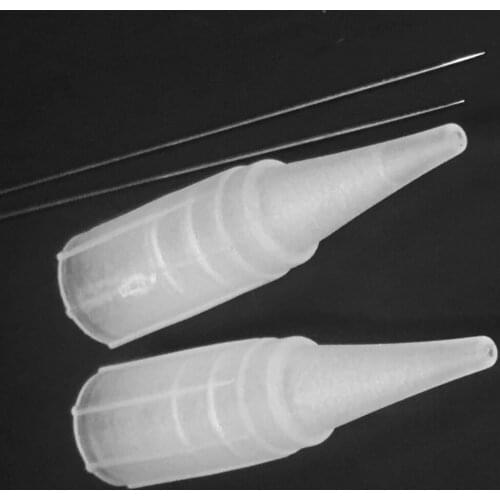 Freeshipping 50Pcs/Lot Professional Permanent Makeup 1RL Tattoo Needle With 50Pcs 1RL Tattoo Needles Wholesale Supply