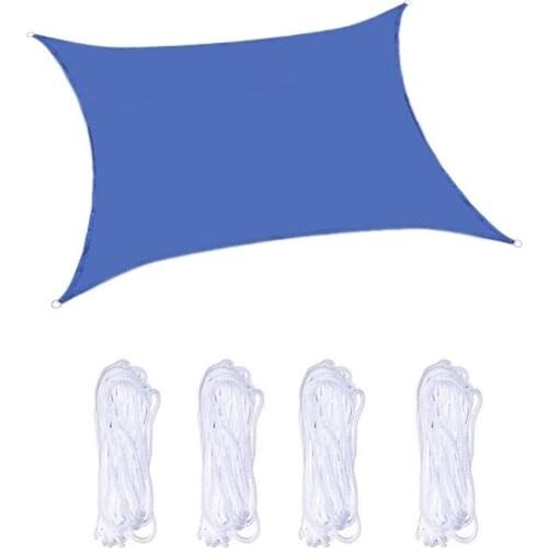 Patio Outdoor Garden Square Awning Sun Shading Net UV Block Sun Shade Sail Perfect