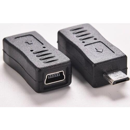 1 Mini USB Female to Micro USB Male F/M Adapter Data Charger Converter Connector
