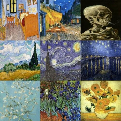 Great Painter Van Gogh 5D DIY Diamond Painting Full Square Diamond Painting Embroidery Sale Rhinestones Mosaic Pictures 20X30CM