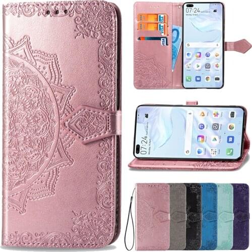 Leather Stand Case For Huawei P50 P40 P30 P20 Pro Lite P Smart Z Plus 2019 2020 2021 Mate 40 30 20 Lite Pro Shockproof Flip Case