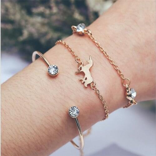 Duohan Bracelets With Charms