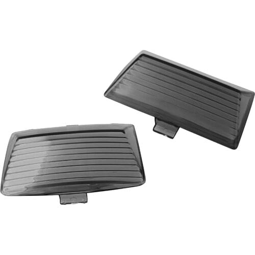 Smoked Fender Tip Light Lenses Cover for Harley 1996-2017 FLHTC FLHTCUI