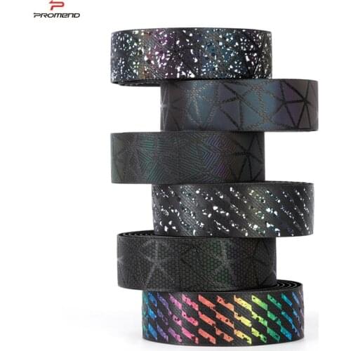 Gradient Bike Handlebar Tape Road Bicycle Anti-slip Silica Gel EVA Shock Absorption Handle Bar Tape Cycling Wrap End Plug