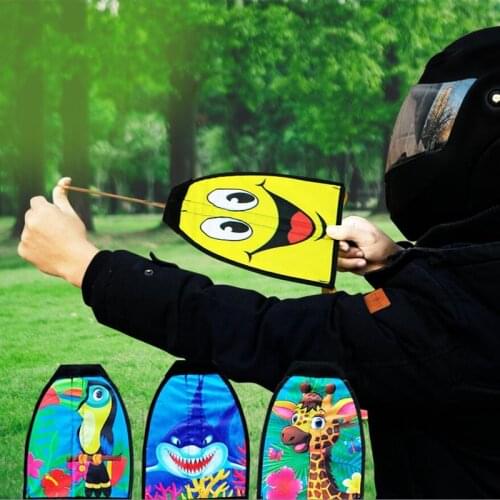 Free shipping high quality catapult kite 6pcs/lot ripstop nylon kites for kids outdoor toys for children flying windsock eagle