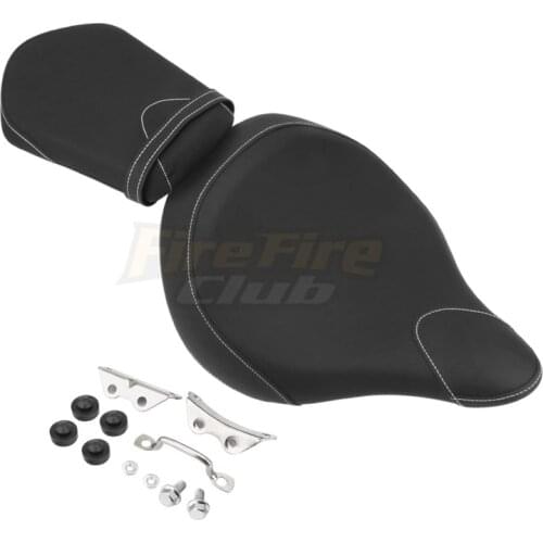 Motorcycle Driver Leather Pillow Solo Seat Cushion Passenger cushion For Yamaha Bolt 950 XV950 XVS 950 SPEC R/C 2013-2019