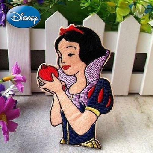 Disney Snow White and the Seven Dwarfs Cartoon Cloth Patch Clothes Patch Jacket Top Embroidery