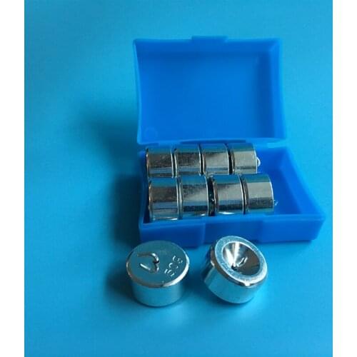 Metal Hook Code 50 g*10pcs Metal Weights Teaching Apparatus for Physics Mechanical Experimental Instrument