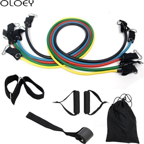 New Fitness Equipment Gym Latex Resistance Bands Crossfit Training Body Exercise Yoga Tubes Pull Rope Chest Expander Pilates
