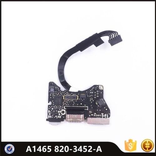 A1465 Power Board for MacBook Air 11.6" A1465 I/O USB Audio Board Power DC Jack 2013 2014 Year 820-3453 820-3453-A 923-0430