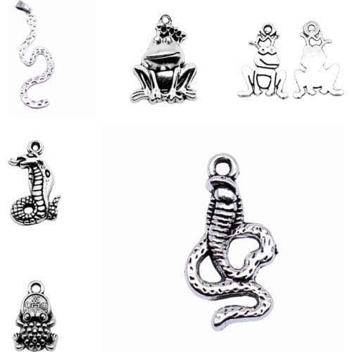 Sejuani diy charms for jewelry making kit pendant for bracelet jewelry accessories Cobra Snake Charms