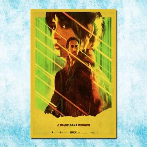 Classic Movie Blade Runner 2049 Poster Art Silk Canvas Retro Print For Home Room Decor-016