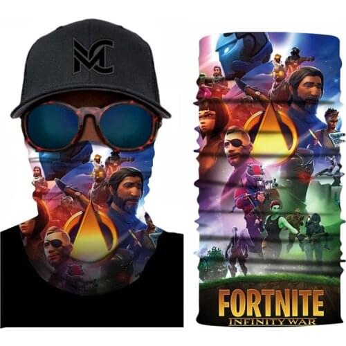 FORTNITE Battle Royale Unisex Man Women Head Face Neck Gaiter Tube Beanie Scarf Bandana Sports Outdoor Dustproof Headscarf