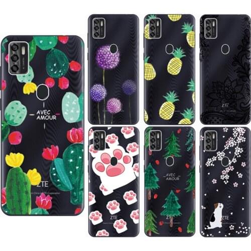 For Alcatel 1S 2021 covers Silicone Ultra Thin Clear Soft TPU Phone Case For Alcatel 3L 2021 Transparent Funda Coque