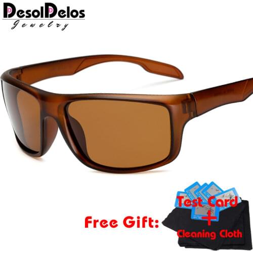 Men Classic Polarized Sunglasses Male Eyewear Driving Rectangle Mirror Sun Glasses 100% UV Protection Gafas oculos de sol 2019