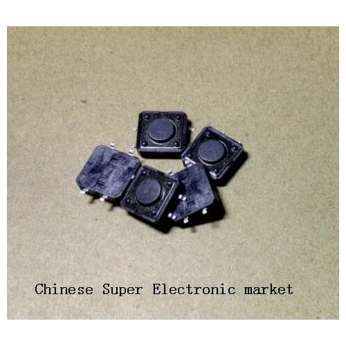 100PCS SMD 12x12x4.3mm Tactile Switches Push Button Tact Switch 12*12*4.3mm