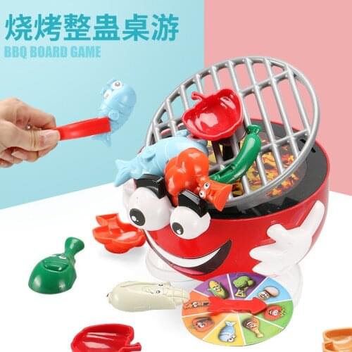 Fun Barbecue Tabletop Parent-child Interactive Tricky Game Childrens Stress Reliever Toys
