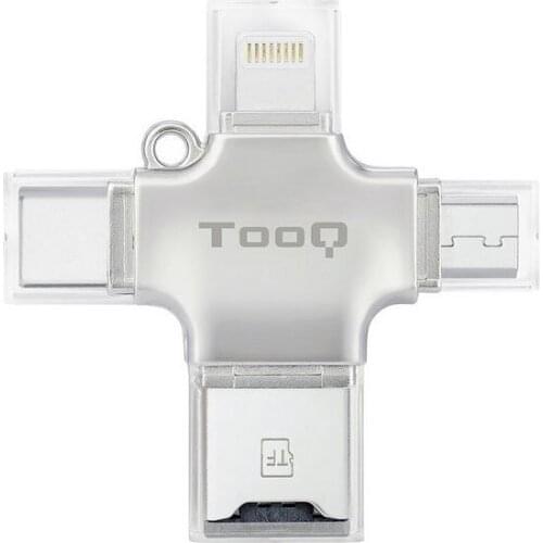 External Card Reader TooQ TQR-4001 Silver