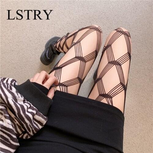Womens Tights Sexy Fishnet Stockings Ladies Hollow Out Mesh Pantyhose Sexy Underwear Femme Collant for Female Gift Dropshipping