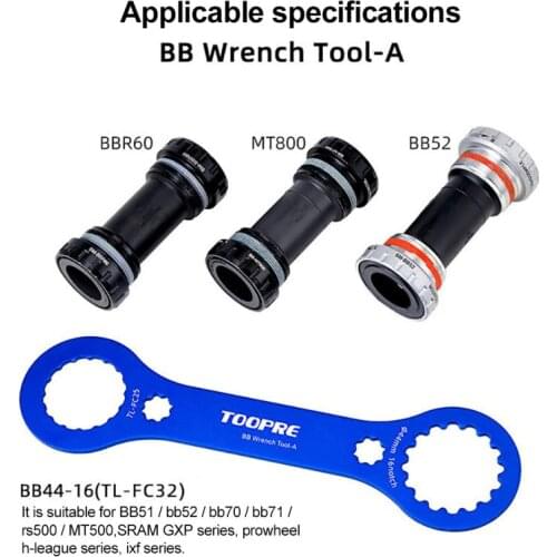 2pcs Bicycle DUB BB Bottom Brackets Wrench Integrated Crankset Removal And Installation Tool For BB51 BB52 Bike Tool Spanner