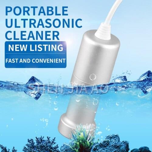 220V Ultrasonic Cleaning Machine Vegetable Washing Machine Portable Ultrasonic Cleaning Machine Glasses Watch Jewelry Cleaner