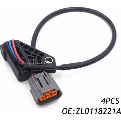 4PCS ZL0118221A J5T27072 FSD-18-221 Crankshaft Position Sensor For Mazda 323 F S Demio Miata MX-5 MX5 MK II 1.3 1.4 1.5 1.6 1.8